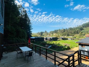 Cabañas rio chovellen, Pelluhue