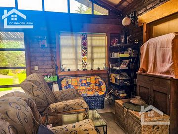 VENTA DE CABAÑA CON HERMOSOS JARDINES MINERAL DEL CHICO, CARBONERAS