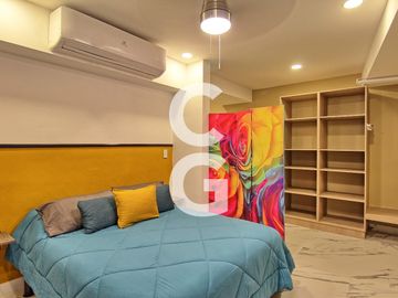 Departamento en Venta en Cancún en Barcelona Condos Amueblado en Av. Nader