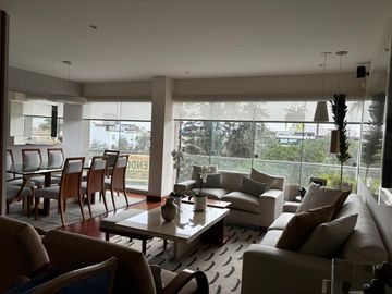 VENDO IMPECABLE DUPLEX FRENTE A PARQUE -  LA FLORESTA MONTERRICO