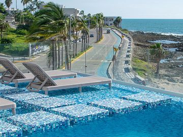 Departamento con vista al mar en Torre Boca de Cielo a la Venta!