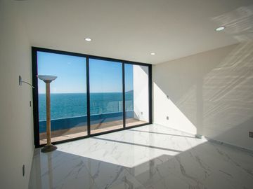Departamento con vista al mar en Torre Boca de Cielo a la Venta!