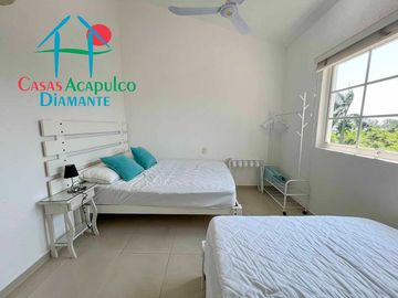 Departamento en venta con terraza, vista a los jardines y albercas