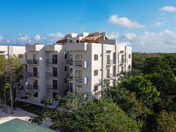 Departamento en Renta de Largo Plazo en Puerto Morelos Town | 2 Recámaras | Selva Escondida 2