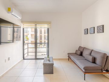 Departamento en Renta de Largo Plazo en Puerto Morelos Town | 2 Recámaras | Selva Escondida 2