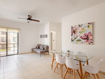 Departamento en Renta de Largo Plazo en Puerto Morelos Town | 2 Recámaras | Selva Escondida 2
