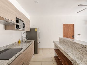 Departamento en Renta de Largo Plazo en Puerto Morelos Town | 2 Recámaras | Selva Escondida 2