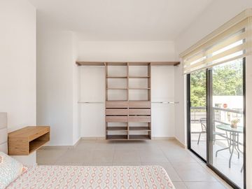 Departamento en Renta de Largo Plazo en Puerto Morelos Town | 2 Recámaras | Selva Escondida 2