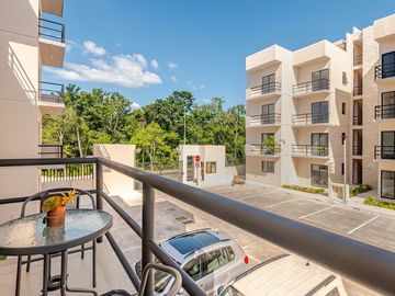 Departamento en Renta de Largo Plazo en Puerto Morelos Town | 2 Recámaras | Selva Escondida 2
