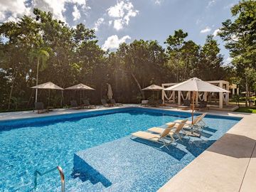 Departamento en Renta de Largo Plazo en Puerto Morelos Town | 2 Recámaras | Selva Escondida 2