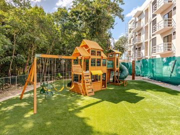 Departamento en Renta de Largo Plazo en Puerto Morelos Town | 2 Recámaras | Selva Escondida 2