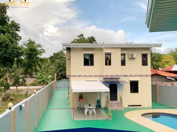 2 Storey House and Lot with Basement for Sale in Biking Dauis, Panglao, Bohol