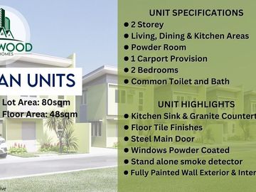 Dylan, 2 Bedroom Single Attached House Unit for Sale in Guimaras
