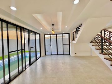 Discover the epitome of modern living in this brand-new three-story house and lot, set on a spacious lot perfect for your family's needs