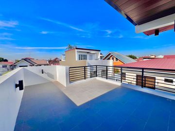 Discover the epitome of modern living in this brand-new three-story house and lot, set on a spacious lot perfect for your family's needs
