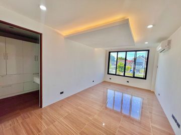 Discover the epitome of modern living in this brand-new three-story house and lot, set on a spacious lot perfect for your family's needs