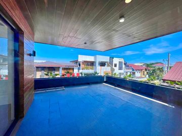Dive into luxury living with this brand new three-story house and lot, complete with a refreshing pool for ultimate relaxation and enjoyment