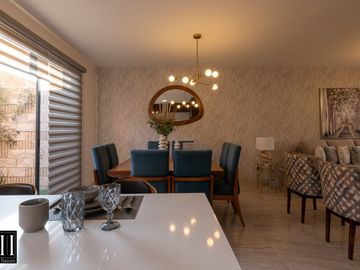 CASA VENTA, CONDOMINIO CON AMENIDADES, C: 171 M2 T: 127.40 M2, 3 REC. 2.5 BAÑOS.