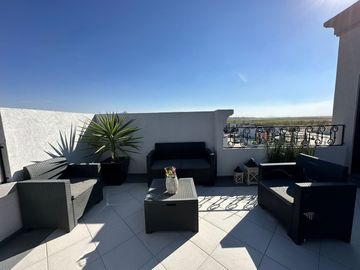 En Venta Acogedor Departamento de 2 Recamaras con Roof Garden a 30 mins del AIFA.
