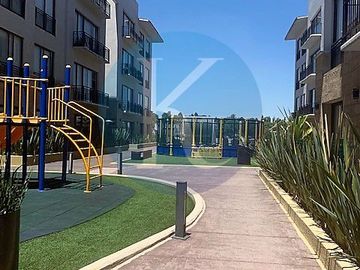 Departamento en PB con jardín privado de 65 m2 en conjunto con amenidades.