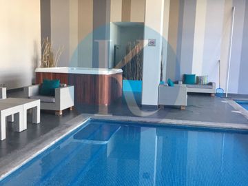 Departamento en PB con jardín privado de 65 m2 en conjunto con amenidades.