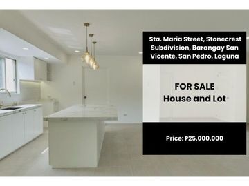 FOR SALE: House and Lot in Stonecrest Subdivision, San Pedro, Laguna