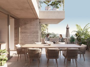 Departamento con alberca, en venta, Avenida Bonampak, Cancún