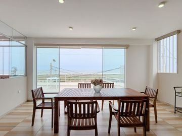 Se Vende Casa Amoblada en Playa Chacra y Mar, a Minutos del Mega Puerto Chancay