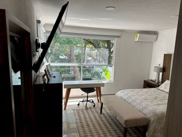 Casa en Condominio amueblada y con alberca, En Jiutepec Morelos.