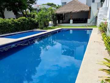 Casa en Condominio amueblada y con alberca, En Jiutepec Morelos.