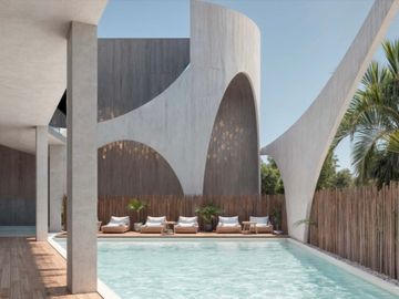 Penthouse Frente al Mar de Mahahual con Acceso Privado a la Playa