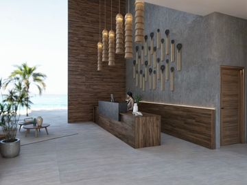 Penthouse Frente al Mar de Mahahual con Acceso Privado a la Playa