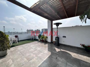 Alquilo Flat Amoblado Frente A Parque- Lince
