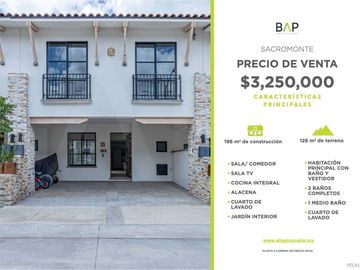 Casa en venta Sacromonte Residencial 153C