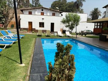 VENTA DE CASA Y TERRENO EN CHACLACAYO DE 3000 m2