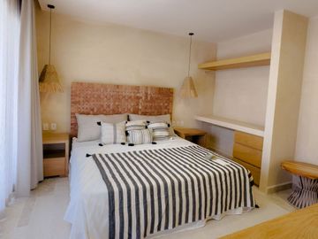 DEPARTAMENTO 1 RECAMARA/ TULUM/ 7 MINUTOS DEL MAR AMUEBLADO/ ALBERCA PRIVADA/ PROMOCION BUEN FIN! 120.000 USD!!