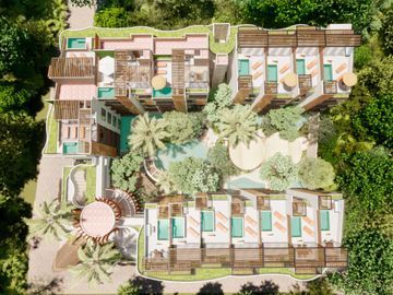 DEPARTAMENTO 1 RECAMARA/ TULUM/ 7 MINUTOS DEL MAR AMUEBLADO/ ALBERCA PRIVADA/ PROMOCION BUEN FIN! 120.000 USD!!