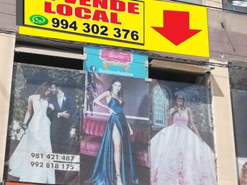 VENTA DE LOCAL COMERCIAL CHOSICA GALERÍA ECHENIQUE