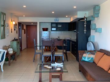 VENTA DE DEPARTAMENTO FRENTE AL MAR CON ESPECTACULAR VISTA PUERTO LUCIA /SALINAS.