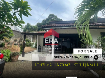 Rumah Dijual di Komplek Perumahan Griya Kencana, Ciledug, Tidak Banjir