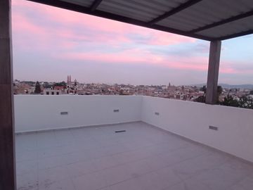 Departamentos en venta con elevador y terraza en himno nacional, SLP