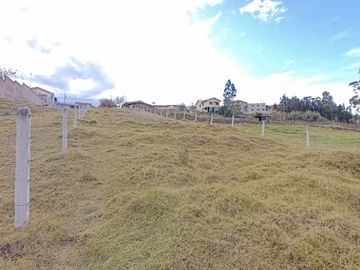 TERRENO DE 1242m2 EN VENTA CON DOS FRENTES SECTOR EL TABLON BAGUANCHI
