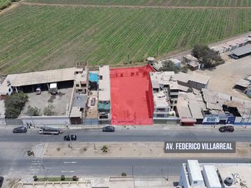 Venta De Terreno Comercial De 735.17M2 En La Avenida Villarreal | (aipanaque)