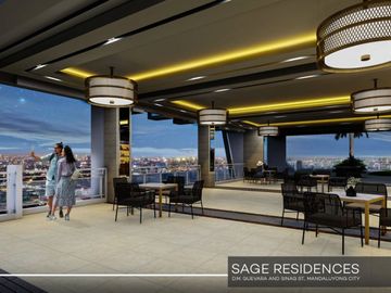 Sage Residences Studio Condo Unit near SM Mega Mall, Starmall Edsa Shaw, Shangri-La Plaza, Boni Station, TV5 Media Center, SMDC Light Mall