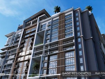 Sage Residences Studio Condo Unit near SM Mega Mall, Starmall Edsa Shaw, Shangri-La Plaza, Boni Station, TV5 Media Center, SMDC Light Mall