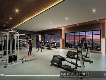 Sage Residences Studio Condo Unit near SM Mega Mall, Starmall Edsa Shaw, Shangri-La Plaza, Boni Station, TV5 Media Center, SMDC Light Mall