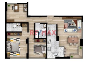 1118872 Proyecto Arcoiris - Departamento Flat De Estreno