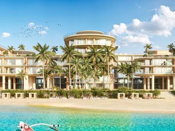 Departamento frente al mar, en venta, pre-construcción, centro, Playa del Carmen