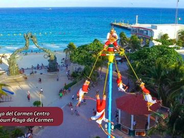 Departamento frente al mar, en venta, pre-construcción, centro, Playa del Carmen