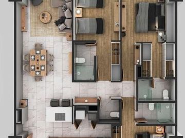 DEPARTAMENTO STA FE LIVING